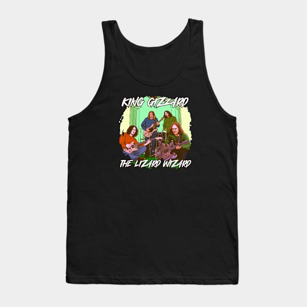 KING GIZZARD AND THE LIZARD WIZARD Tank Top by Pixy Official